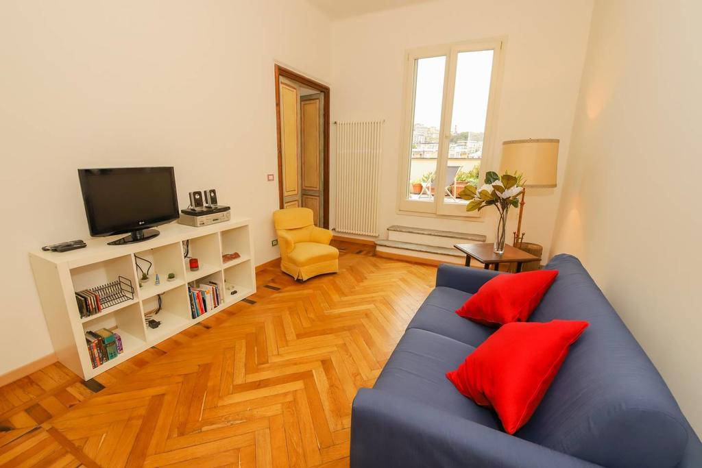 Altido Apt For 3 With Rooftop Balcony And Lovely Cityview Genua Exteriör bild